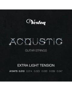Струны для акустической гитары A1047 S Veston