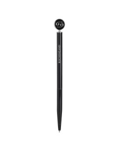 Ручка Т1 00041358 шариковая с фигуркой сталь черно серебристая Рак 15 см Kuchenland
