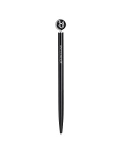 Ручка Т1 00041366 шариковая 15 см с фигуркой сталь черно серебристая Телец Kuchenland