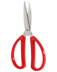 Ножницы портновские антискользящие скошенное лезвие 7 5 19 см цвет красный Арт узор