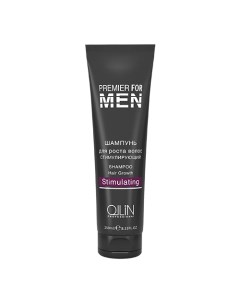 Стимулирующий шампунь для роста волос Shampoo Hair Growth Stimulating Ollin Premier For Men Ollin professional (россия)