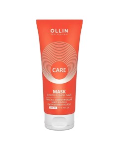 Маска для сохранения цвета и блеска окрашенных волос Color Shine Save Mask Ollin Care 395119 200 мл Ollin professional (россия)