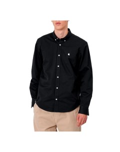 Рубашка с длинным рукавом L S Madison Shirt Black Wax 2022 Carhartt wip