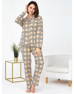 Жен пижама с брюками Еленатекс