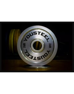 Стальной диск хром 5 кг Yousteel