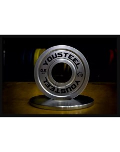 Стальной диск хром 0 5 кг Yousteel