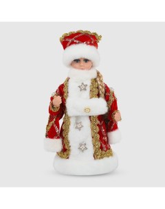 Фигура декоративная Снегурочка с мелодией 30 см Sote toys
