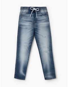 Джинсы Slim с эластичным поясом для мальчика Gloria jeans