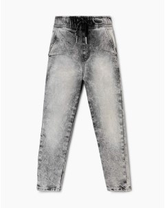 Серые зауженные джинсы Slim для мальчика Gloria jeans