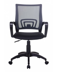 Кресло офисное CH 695NLT цвет темно серый TW 04 сиденье черное TW 11 сетка ткань крестовина пластик Бюрократ