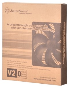 Вентилятор для корпуса SST AP181 180x180x32mm 600 1200rpm 52 4 100 27 CFM 15 9 30dBA 3 pin Silverstone