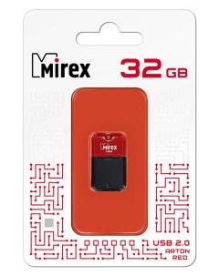 Накопитель USB 2 0 32GB ARTON 13600 FMUART32 красный Mirex