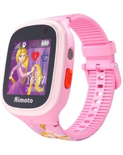 Часы Disney Принцесса Рапунцель 1 44 240х240 пикс розовые Knopka