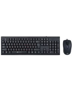 Клавиатура и мышь 630M клав черный мышь черный USB 1091260 Oklick