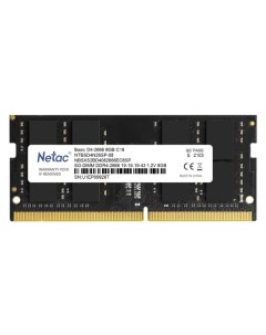 Оперативная память Netac Basic 8GB DDR4 3200 NTBSD4N32SP 08 Basic 8GB DDR4 3200 NTBSD4N32SP 08