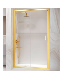 Душевая дверь Passage PA 14Gb 170 41081417 16 профиль Золото брашированное стекло прозрачное Rgw