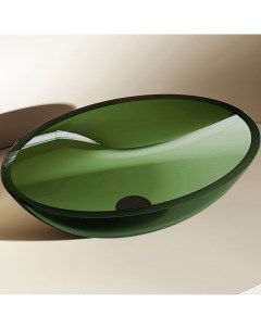 Раковина чаша Kristall 50 AT2802Emerald Зеленая Abber