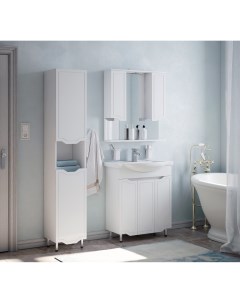 Мебель для ванной Мирра 75 напольная белая Corozo