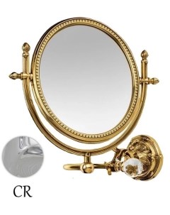 Косметическое зеркало хром Barocco Crystal AM 2109 Cr C Art&max