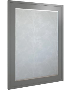 Зеркало 64x85 см серый матовый Модена C03220 Sanflor