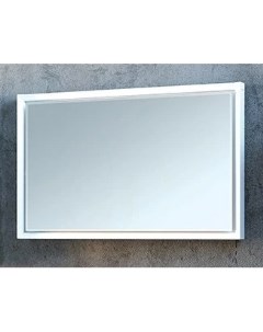 Зеркало 90x60 см белый глянец Romb У73232 Marka one