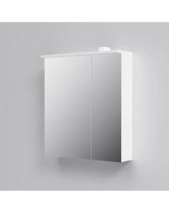 Зеркальный шкаф 60x68 см белый глянец L Spirit V2 0 M70AMCL0601WG Am.pm.