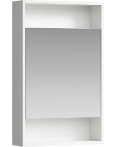 Зеркальный шкаф 50x80 см дуб канадский L R City SIT0405DK Aqwella