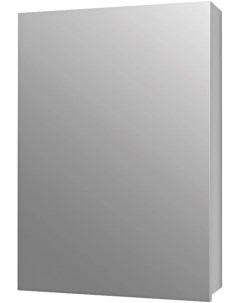 Зеркальный шкаф 50x70 см белый глянец L Almi 99 9008 Dreja