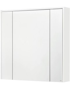 Зеркальный шкаф 80x78 см белый матовый Ronda ZRU9303009 Roca