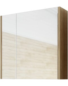 Зеркальный шкаф 64 8x72 см швейцарский вяз R Ларго H0000000020 Sanflor