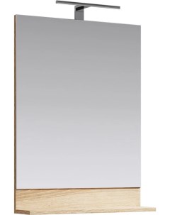 Зеркало 60x79 8 см дуб сонома Foster FOS0206DS Aqwella