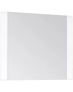 Зеркало 80x70 см осина белая белый лакобель Монако ЛС 00000631 Style line