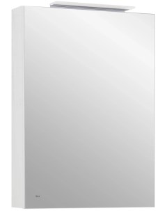 Зеркальный шкаф 50x70 см белый глянец R Oleta A857644806 Roca