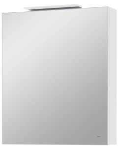Зеркальный шкаф 60x70 см белый матовый L Oleta A857645501 Roca