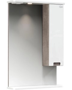 Зеркальный шкаф 58x86 см белый глянец R Харпер 205849 Onika