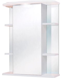 Зеркальный шкаф 60x71 2 см белый глянец R Глория 206008 Onika