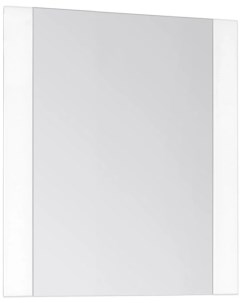 Зеркало 60x70 см осина белая белый лакобель Монако ЛС 00000630 Style line