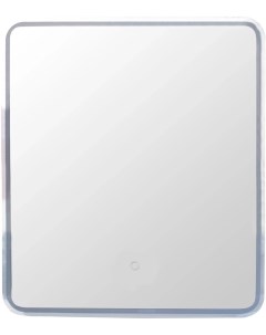 Зеркальный шкаф 70x80 см белый R Каре СС 00002275 Style line