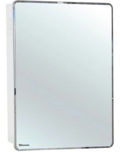 Зеркальный шкаф 60x76 см белый глянец R Джела 4619809001017 Bellezza