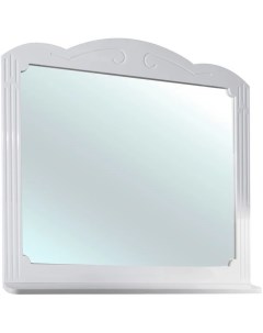 Зеркало 75x95 см белый глянец Кантри 4619912000013 Bellezza