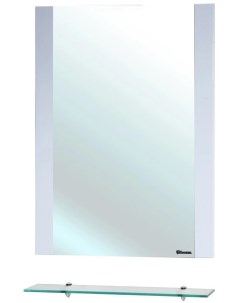 Зеркало 58x80 см белый глянец Рокко 4613709030016 Bellezza