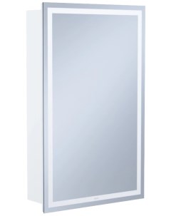 Зеркальный шкаф 50x80 см белый матовый R Zodiac ZOD5000i99 Iddis