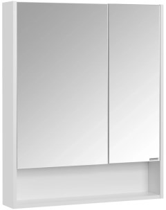 Зеркальный шкаф 70x85 см белый матовый Сканди 1A252202SD010 Акватон