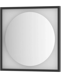 Зеркало 60x60 см черный матовый Eclipse DF 2231 Defesto