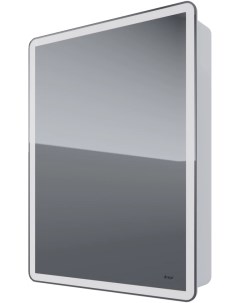 Зеркальный шкаф 60x80 см белый глянец R Point 99 9032 Dreja