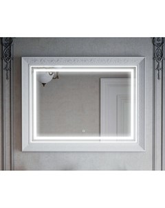 Зеркало 120x80 см белый глянец Классика SD 00000815 Corozo