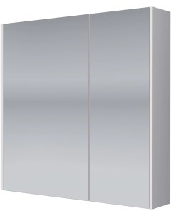 Зеркальный шкаф 70x70 см белый глянец L Prime 99 9305 Dreja