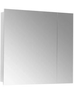 Зеркальный шкаф 80x75 см белый глянец Лондри 1A267202LH010 Акватон