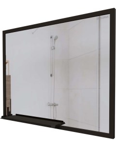 Зеркало 90x70 см черный Лофт 209001 Grossman