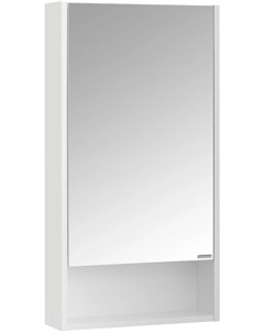 Зеркальный шкаф 45x85 см белый матовый L R Сканди 1A252002SD010 Акватон